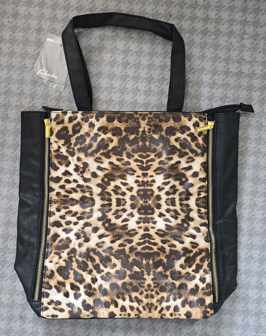 CLARKS LEOPARD PRINT WOMEN HANDBAG